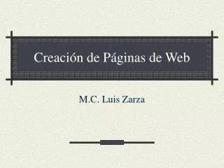 creaci n de p ginas de web