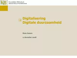 digitalisering digitale duurzaamheid
