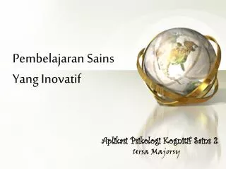 pembelajaran sains yang inovatif