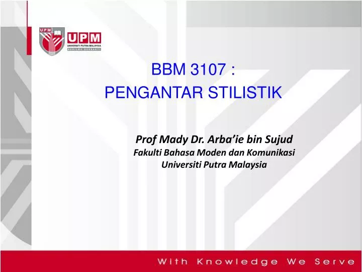 prof mady dr arba ie bin sujud fakulti bahasa moden dan komunikasi universiti putra malaysia