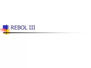 REBOL III