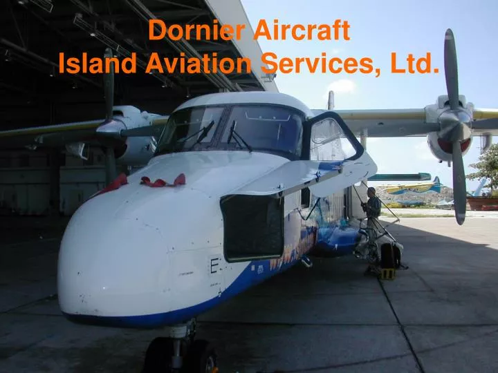 dornier aircraft island aviation services ltd