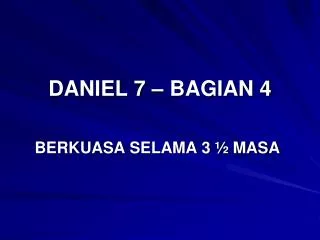 daniel 7 bagian 4