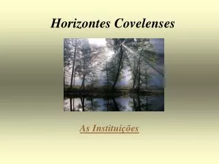 horizontes covelenses