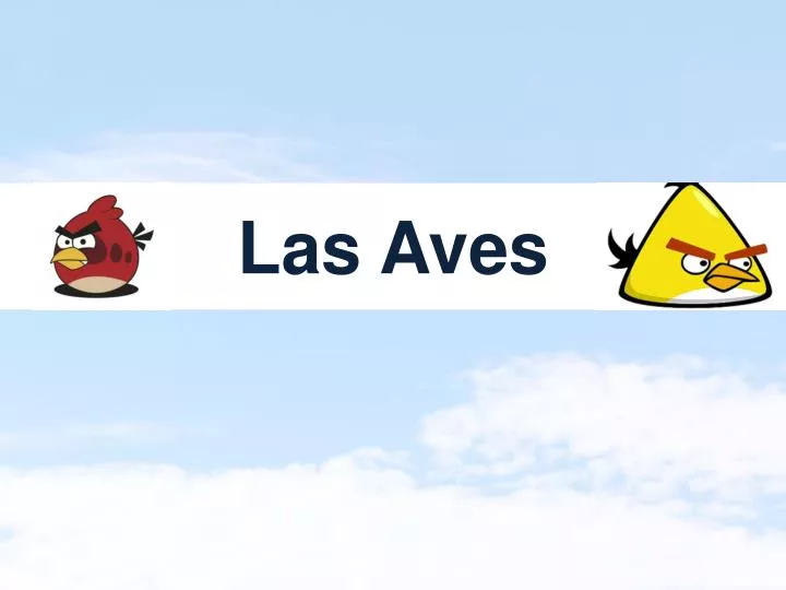 las aves