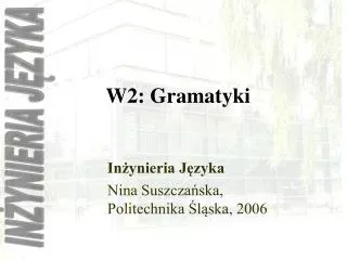 W2: Gramatyki