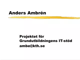 anders ambr n
