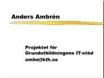 Anders Ambrén - slide 1