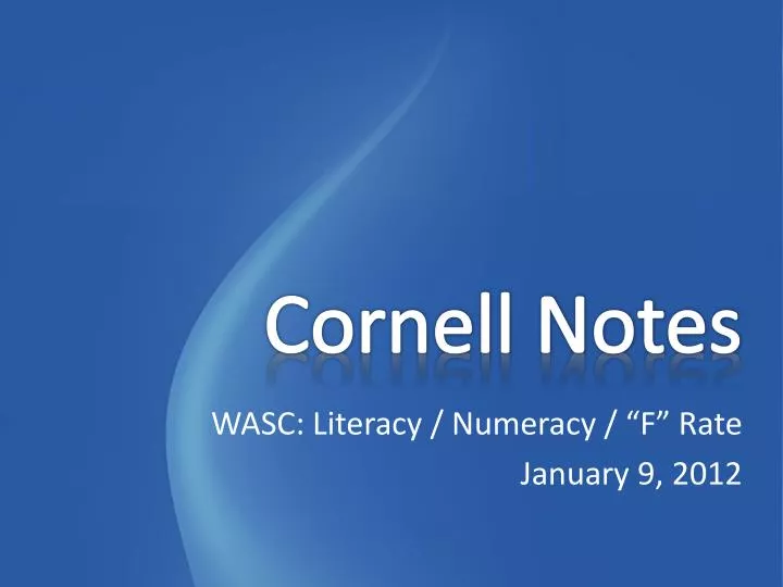 cornell notes