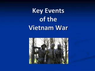 Key Events of the Vietnam War