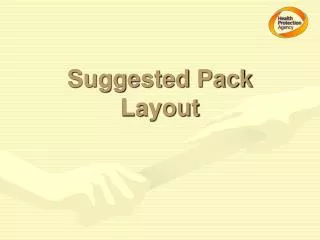 Suggested Pack Layout