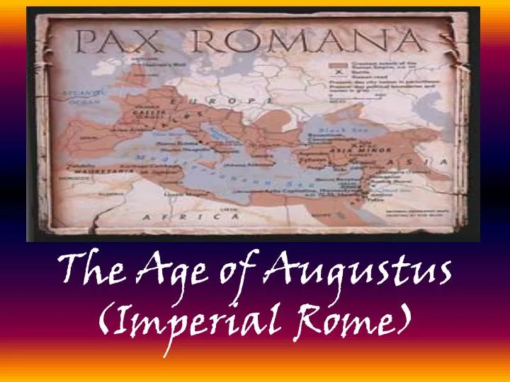 the age of augustus imperial rome