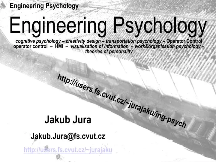 engineering psychology
