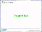 Income Tax - slide 1