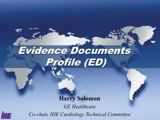 Evidence Documents Profile (ED)