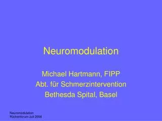 neuromodulation