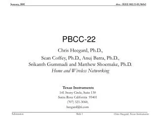 PBCC-22