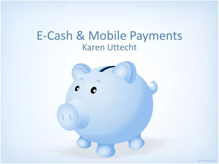 e cash mobile payments