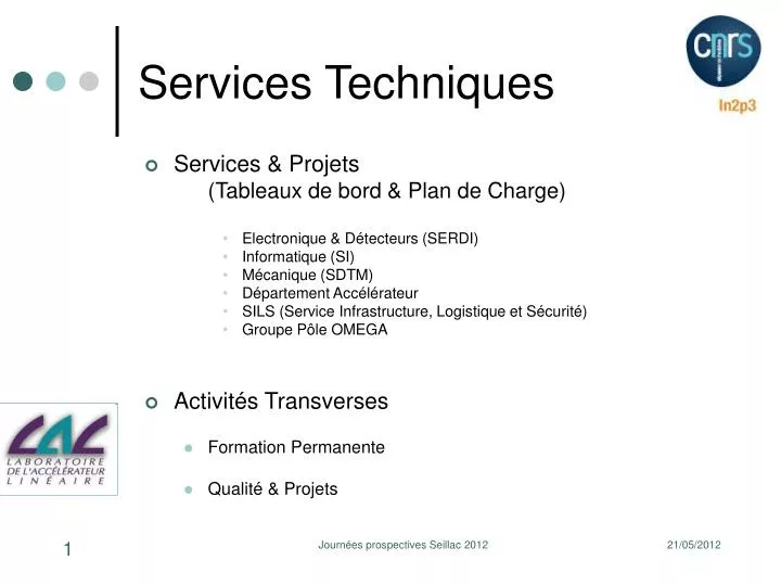 services techniques