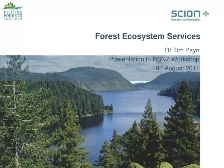 forest ecosystem services