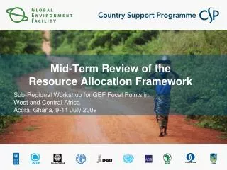 Mid-Term Review of the Resource Allocation Framework