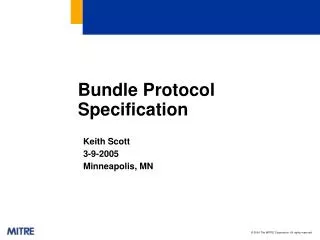 Bundle Protocol Specification