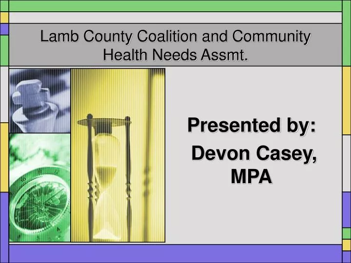 lamb county coalition and community health needs assmt
