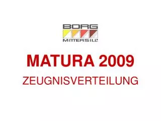 matura 2009