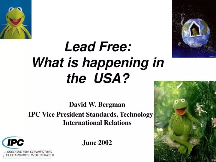 lead free what is happening in the usa