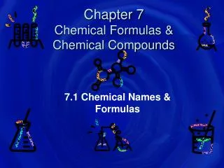 Chapter 7 Chemical Formulas &amp; Chemical Compounds
