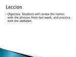 Leccion - slide 1