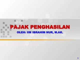 pajak penghasilan