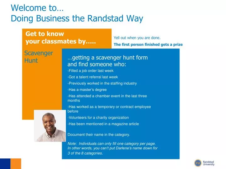 welcome to doing business the randstad way