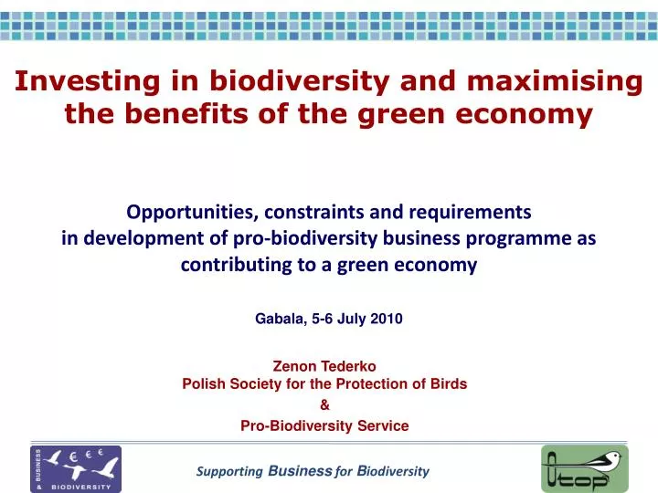 zenon tederko polish society for the protection of birds pro biodiversity service