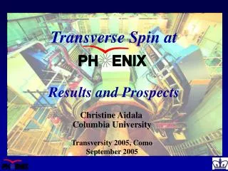 Transverse Spin at Results and Prospects