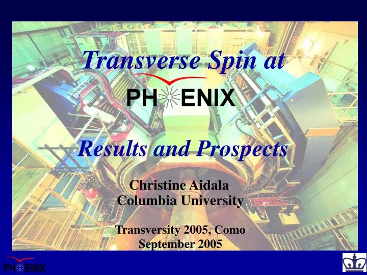 transverse spin at results and prospects
