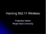 Hacking 802.11 Wireless