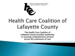 Health Care Coalition of Lafayette County