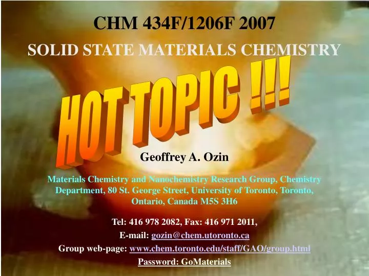 chm 434f 1206f 2007 solid state materials chemistry