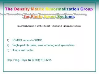 The Density Matrix Renormalization Group for Finite Fermi Systems
