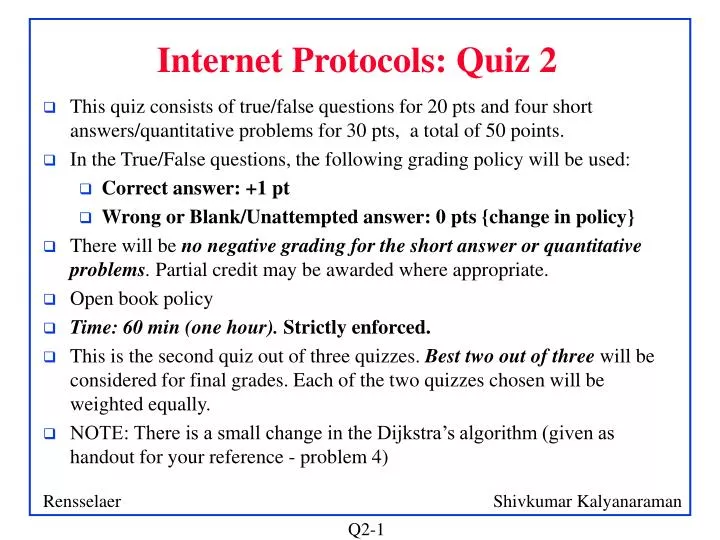 internet protocols quiz 2