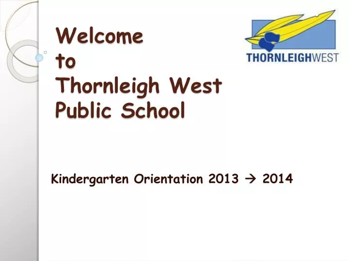 welcome to thornleigh west public school