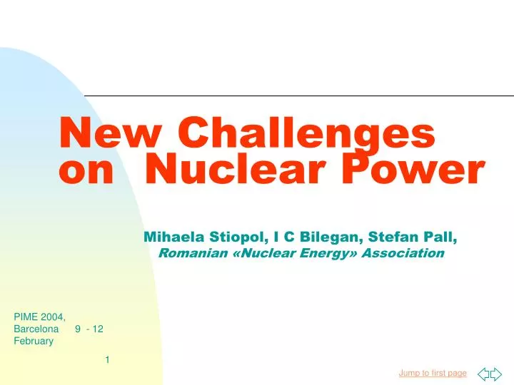 new challenges on nuclear power