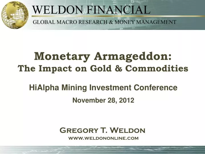 hialpha mining investment conference november 28 2012