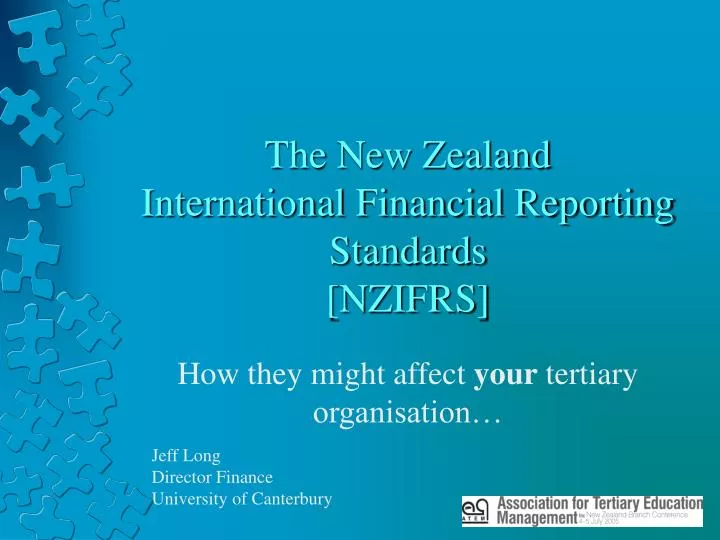 the new zealand international financial reporting standards nzifrs