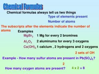 PPT - How to Figure Out Chemical Formulas PowerPoint Presentation, free ...