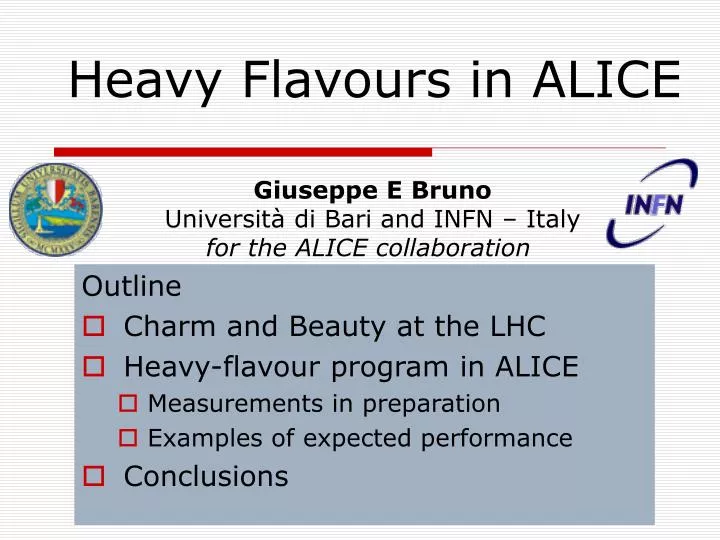 heavy flavours in alice