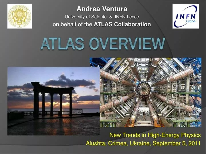 andrea ventura university of salento infn lecce on behalf of the atlas collaboration