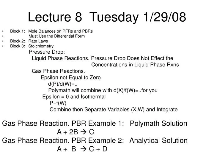 lecture 8 tuesday 1 29 08