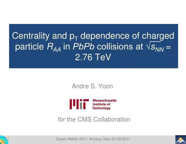centrality and p t dependence of c harged p article r aa in pbpb collisions at s nn 2 76 tev